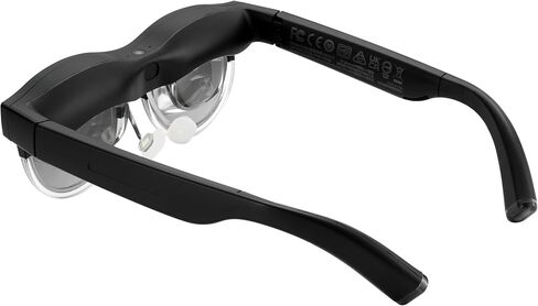 ASUS AirVision M1 Smart AR Glasses - 100" Micro-OLED Wearable Display, 1100 nits, Multi-Screen, Speakers, USB-C, Magnetic Shade, Designed for ROG Ally/Steam Deck/PC/iPhone 16/15/Android/Mac/Tablet in Saudi Arabia