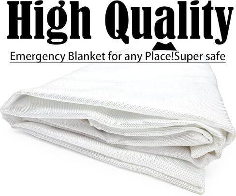 Blankets 8 Packs with Gloves. High Heat-Resistant fire Blankets for Home Security, Kitchen and Camping, Emergency fire Blankets for Home and Kitchen, in Saudi Arabia