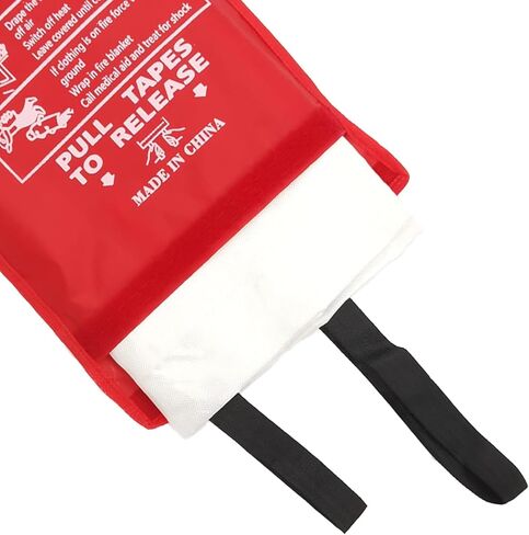 Blankets 8 Packs with Gloves. High Heat-Resistant fire Blankets for Home Security, Kitchen and Camping, Emergency fire Blankets for Home and Kitchen, in Saudi Arabia