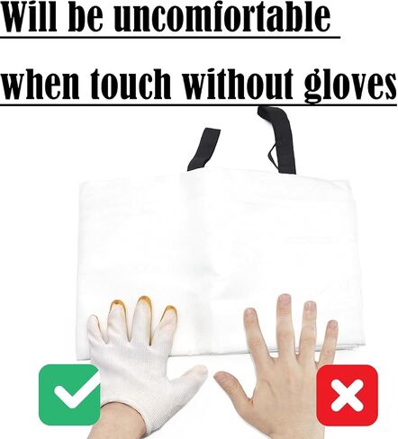 Blankets 8 Packs with Gloves. High Heat-Resistant fire Blankets for Home Security, Kitchen and Camping, Emergency fire Blankets for Home and Kitchen, in Saudi Arabia