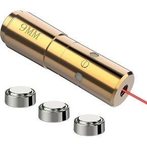 MidTen bore Sighting Laser 223 5.56mm/9mm 30-06/25-06/270 Laser Bore Sight Boresighter with Batteries