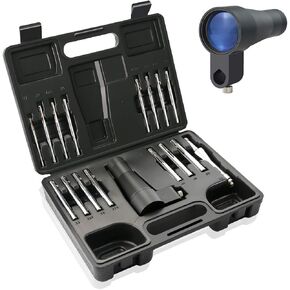 Xaegistac Rifle Scope Boresighter Kit-Precision Firearm Bore Sighter Kit with Arbors