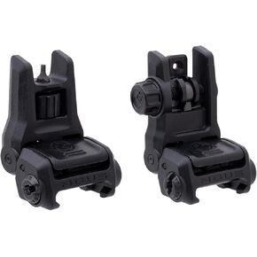 Magpul MBUS 3 Front & Rear Sight Set Fits Picatinny Rail, Black, MAG1166-MAG1167