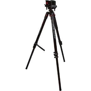 BOG DeathGrip Tripod with Durable Frame, Lightweight, Stable Design, Bubble Level, Adjustable Legs, Shooting Rest, and Hands-Free Operation for Hunting, Shooting, and Outdoors