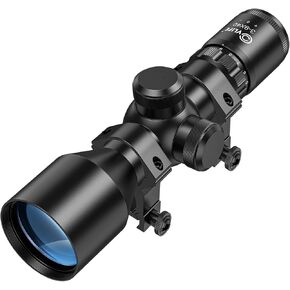 CVLIFE 3-9x40 Compact Rifle Scope Crosshair Reticle with Mounts for Quick Aiming