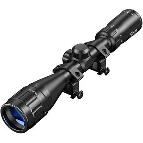 CVLIFE 3-9x40AO Rifle Scope Optics R4 Reticle Crosshair Scope with Mounts