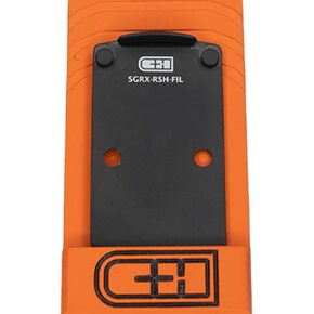 C+H Precision Optics Adapter Plate for SIG P320 with Romeo 1 Pro Optic Ready Cut and Trijicon RMR/SRO, Holosun 407C/507C