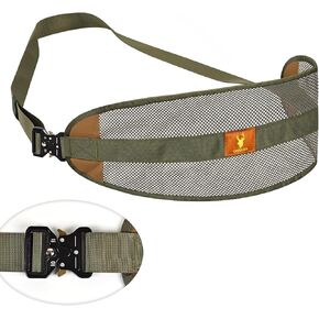 Outdoor Hunting Back Band Adjustable Saddle Harness Additional Saddle Support Accessory Tree Climbing Accessory Belt Fall Arrest Belt Tree Stand Band