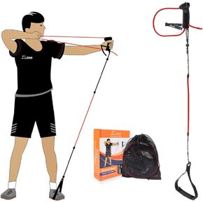 Archery Bow Trainer Draw Training Aid Device Strength Stretch Band Exerciser for Recurve Bow Compound Shooting Kids Adults Beginner Experts