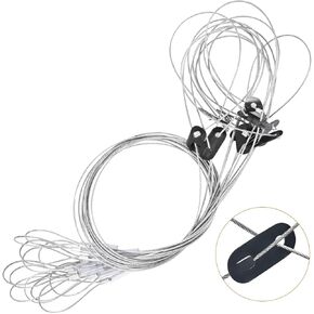 Bompro New 12 pcs Trap Wire 36“ 1/16" 7x7 for Setting Traps