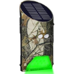 Solar Activated Red Lights for Hog Feeder Game Feeder Night Lights for Varmint Deer(Single)