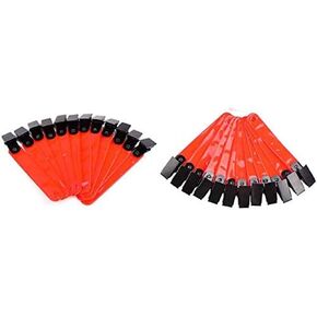 GPP Night-n-Day Trail Markers with Clips Reflective Tree Tacks for Hiking Hunting Outdoor (Pack of 24)