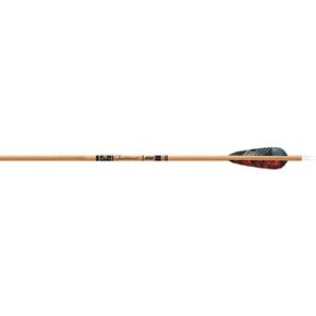 Gold Tip Traditional Arrows with 4-Inch Feathers (Pack of 6)