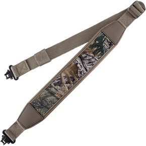 BOOSTEADY Two Point Gun Sling with Swivels,Durable Shoulder Padded Strap,Length Adjuster