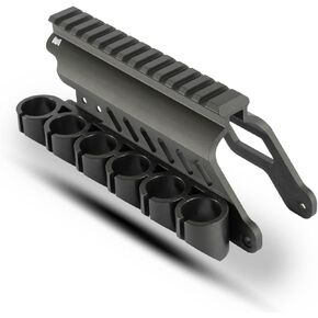 Monstrum Side Saddle Shotgun Shell Holder V2 | Compatible with Most Maverick 88/Mossberg 500/590/Shockwave Series Shotguns