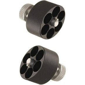 HKS 10-A Revolver Speedloader S&W 10,12,13,14,15,19,64,66,67/Taurus 606, 65, 66, 80, 82 (2-(Pack))