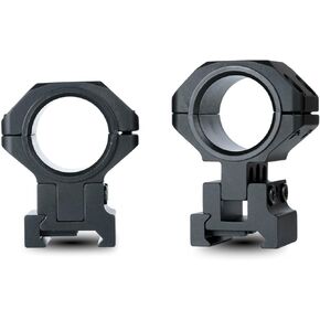 Monstrum Adjustable Height, Adjustable MOA, Picatinny Scope Rings | 30 mm Diameter | Includes 1 inch Diameter Inserts
