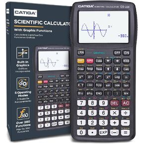 CATIGA CS229 Scientific Calculator with Graphics Functions, Multiple Modes with Intuitive User Interface for Beginners and Advanced Courses