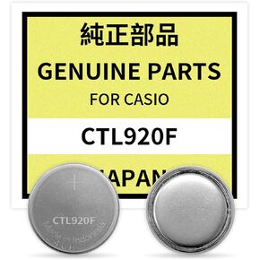 CTL920F Battery, Solar Rechargeable Battery Replacement Compatible with Watch Cell Casio for Panasonic CTL920