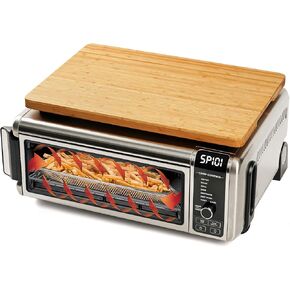 لوحة التقطيع Umilife متوافقة مع Ninja Foodi SP101 SP201 SP301 SP351 DCT401 DCT402 AIR FRYER OVEN ، إكسسوارات لفرن المحمصة الحرارية كونترتوب ، يخلق مساحة تخزين ، يحمي الخزانات