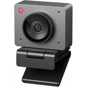 OBSBOT Meet SE 1080P 100FPS Webcam for PC, AI Framing Streaming Camera with 1/2.8" Sensor, Beauty Mode, Gesture Control, DOL HDR, Web Camera for Desktop Computer, Laptop, Gaming, Meeting (Cloud White)