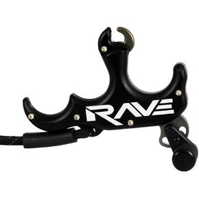 T.R.U. BALL Rave Release Black 3 Finger (TRV3-BK)
