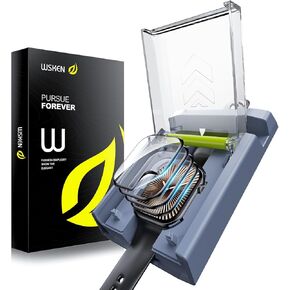 WSKEN 4 Pack Screen Protector for Apple Watch Series 9/8/7 45mm - [Auto Align Box] [100％ Zero Bubble] [Flexible TPU Film - No Glass] HD Full Coverage for iWatch Cover Accessories