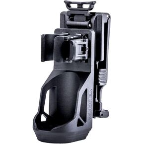 NEXTORCH V5 Tactical Flashlight Holster with Lever Side Lock System Only for 1"-1.25" Diameter Flashlight (Holster Head Diameter 0.78"-1.18" Bottom Diameter 1.18") (V51)