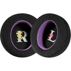 JHK Earpads Cushions Replacement for AW310H Over-Ear Headphones, Ear Pads with Comfort Noise Isolation Foam Ice Silk Fabric Elevate Added Thickness (Mesh)