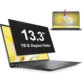 شاشة خصوصية الكمبيوتر المحمول 13.3 بوصة متوافقة مع HP/ Dell/ Acer/ Samsung/ ASUS/ Toshiba/ Sony/ ThinkPad ، واقي مرشح خصوصية للخصوصية قابلة للإزالة 16: 9 لجهاز كمبيوتر محمول مضاد للضوء الأزرق.
