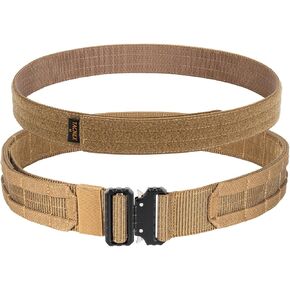 Tactical Gun Belt Molle Battle Belt 1.75" & 1.5" Rigger Heavy Duty Belt