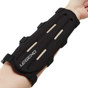 LEGEND Armguard XT Archery Arm Guard - Vented Design in Thermo Shaped EVA Foam - Forearm Guard with Full Coverage & Total Protection, High-Density Adjustable Elastic Straps with Quick-Release Buckles