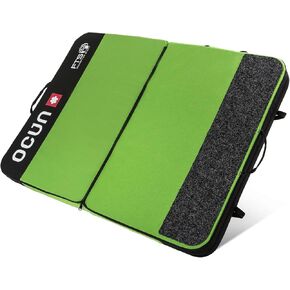 Ocun Moonwalk FTS Crash Pad, Compact Bouldering Safety Fall Pad for Rock Climbing