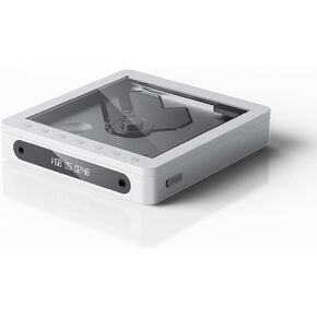 FiiO DM13 Multifunctional Portable Stereo CD Player with Long-Lasting Battery, Supports USB Ripping, Optical/coaxial/3.5mm/4.4mm outputs (Transparent Bluetooth)