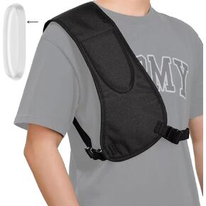 MOZETO Gel Filled Recoil Shields with Adjustable Fit, Solid Fit and Padding for Range, Shooting, and Hunting