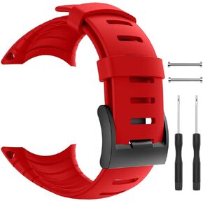 Suunto Core Strap, Rubber Replacement Watch Band for Suunto Core SS014993000.