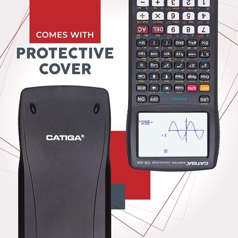 CATIGA CS229 Scientific Calculator with Graphics Functions, Multiple Modes with Intuitive User Interface for Beginners and Advanced Courses in Kuwait