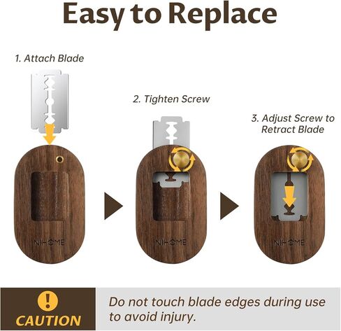 شفرات استبدال عرجاء الخبز 10 عبوة ، حادة للغاية لتسجيل عجينة الخبز الأوروبية ، متوافقة مع معظم المقابض ، والمواد المتينة المتميزة لقطع الدقة ، وإنشاء أنماط معقدة بسهولة in Kuwait