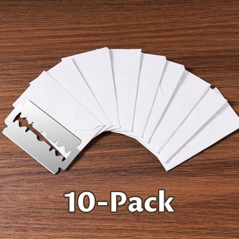 شفرات استبدال عرجاء الخبز 10 عبوة ، حادة للغاية لتسجيل عجينة الخبز الأوروبية ، متوافقة مع معظم المقابض ، والمواد المتينة المتميزة لقطع الدقة ، وإنشاء أنماط معقدة بسهولة in Kuwait