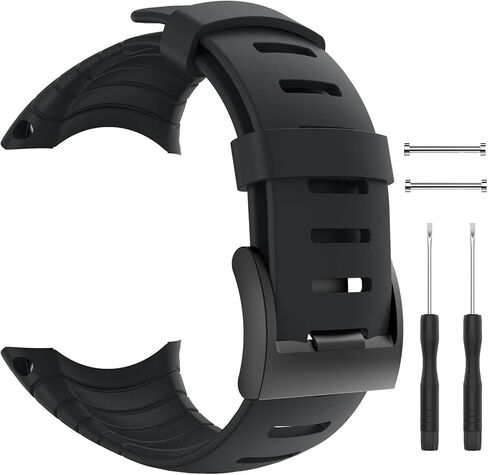 Suunto Core Strap ، شريط ساعة استبدال المطاط لـ Suunto Core SS014993000. in Kuwait