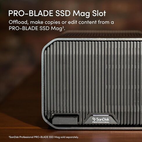 SanDisk Professional 48TB G-RAID Mirror - External HDD, RAID with Redundancy, Thunderbolt 3, USB (10Gbps), 7200RPM Ultrastar Hard Drive, Up to 260MB/s Read in RAID 1 - SDPHH2H-048T-NBAAD in Saudi Arabia