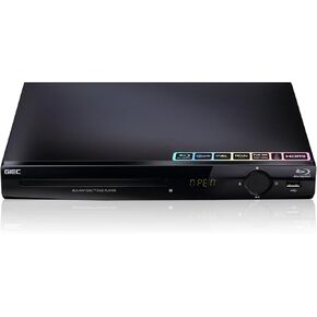 Blu Ray DVD Player 2D 1080P Blu-ray DVD Player for TV/Projector,Support All DVDs and Region A B C Blu-ray Discs,HDMI/CVBS/Audio L and R/Coaxial Output