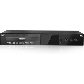 G5300 4K Ultra HD Blu Ray Player for All Regions Discs 3D Blu Ray DVD Player for TV/Projector 4K HDR 10 Dual HDMI Outputs/COAXIAL/Optical/USB 3.0