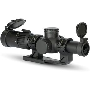 Monstrum Banshee 1-4x20 LPVO Rifle Scope with Offset Scope Mount