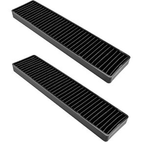Microwave Charcoal Filter Fit for GE PVM9005SJ8SS JVM7195SK6SS PNM9216SK5SS JVM7195EK5ES JNM7196SK6SS JNM7196DK5BB JVM7195DK5WW JVM7195SK6SS Replace WB06X10807, 2PCS