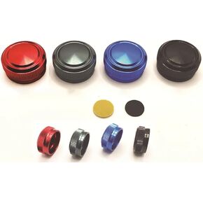 Pack of 2 Set Fhing Reel Tension Mechanical Brake Bolt for Shimano for SLX SLXDC Baitcasting Reel Metal Brake Knobs Fishing Modified Parts