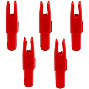 Arrow Nocks 0.246 inch Inside Diameter Inserts 6.20mm 60 Pack for Archery Standard Size(0.244" to 0.246") Arrows