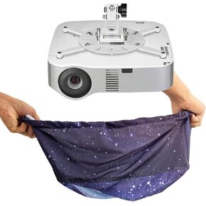 Projector Dust Cover,Roof Waterproof Projector Covers Suitable for Ceiling Home,Home Theater Projector and Outdoor Installation of Video Projector,Stretchy Oxford Cloth Projector Cover(Only Cover)