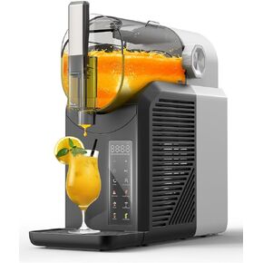 Slushie Machine, 15-Minute Slushy Machine(Fastest Results) for Home, Frozen Drink and Slushie Maker with 6 Preset Programs, 4 Hours Freshness, Milkshakes, Margaritas, Frappés and More