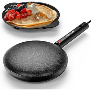 Electric Crepe Makers, Nonstick Coating & Automatic Temperature Control